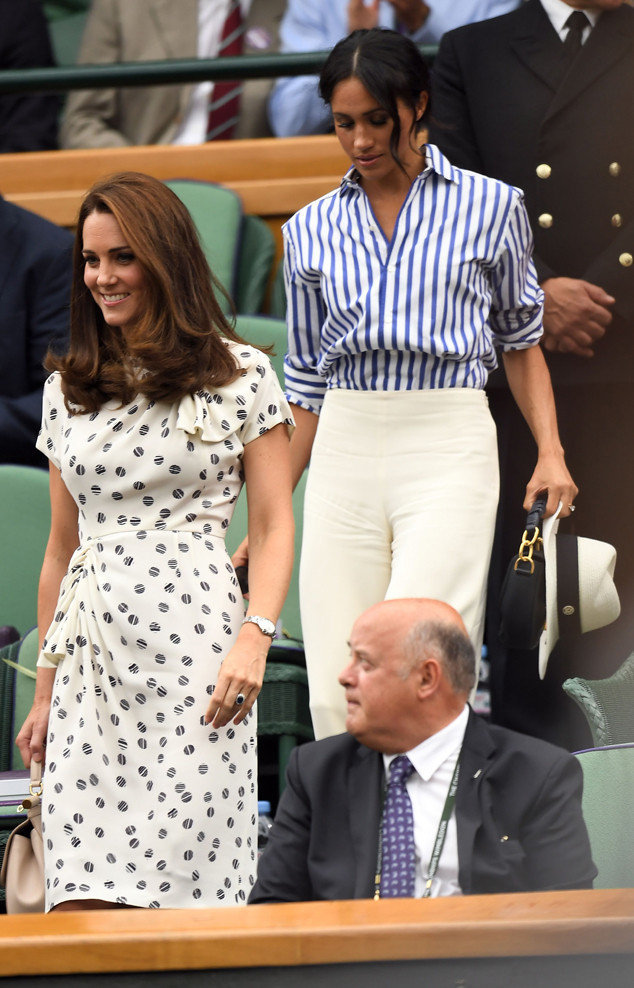 Kate Middleton, Meghan Markle, Wimbledon 2018